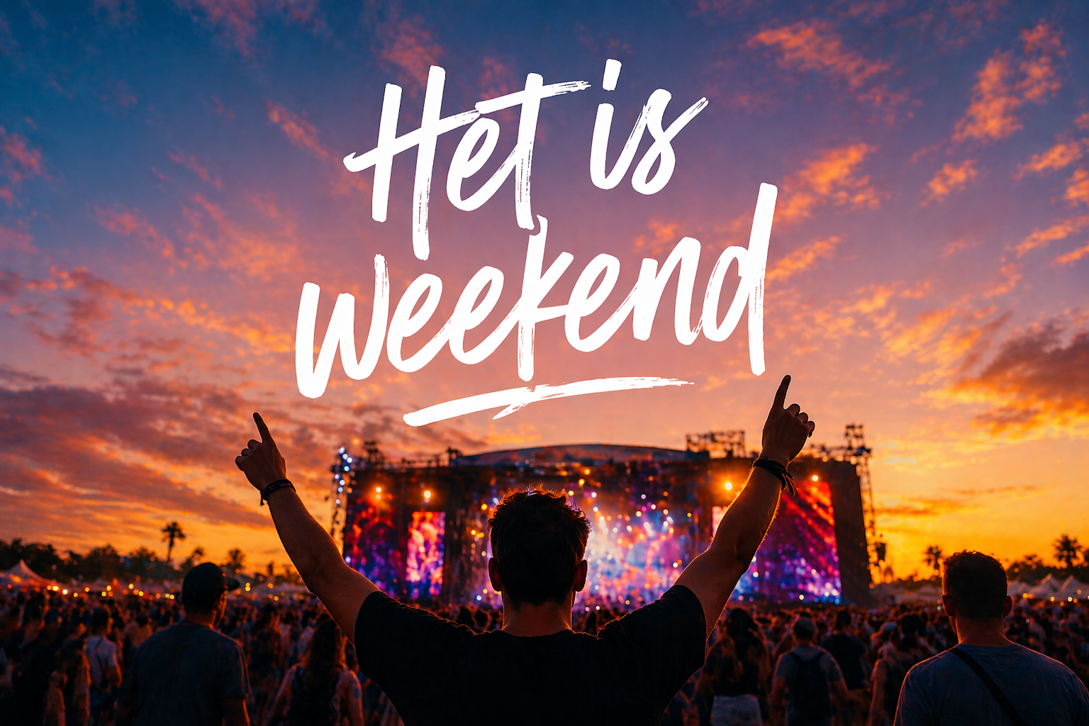 Cover van Het is weekend